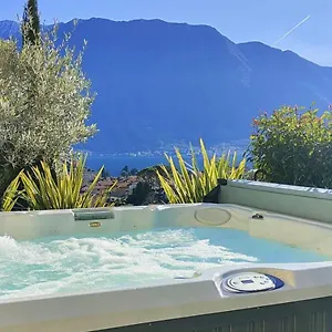 Apartment Magic Garden With Jacuzzi-pool And Luxury Lake Como View, Lenno